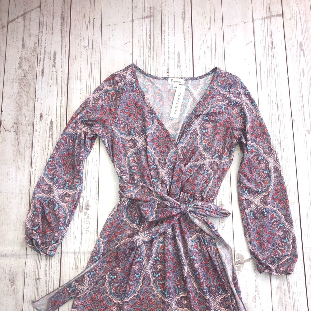 Espresso floral maxi dress size small- no longer with tags- only worn once.